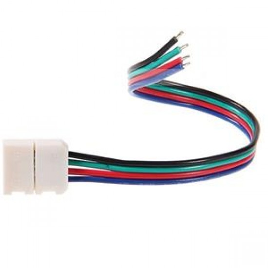 Konektor napájecí pro RGB pásek 10mm - jednostranný