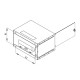 Rack Triton 19 9U/400mm, FLAT-PACK (rozložený), prosklené dveře, šedý Rack Triton 19 9U/400mm, FLAT-PACK (rozložený), prosklené dveře, šedý