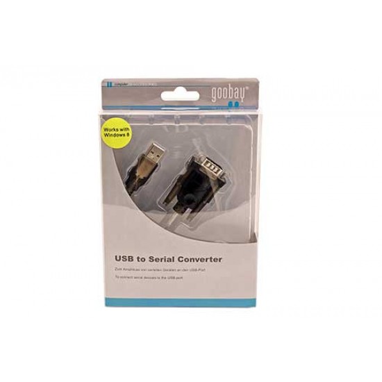 Redukcia USB -> 1x sériový port RS232 (MD9) , 1,8m