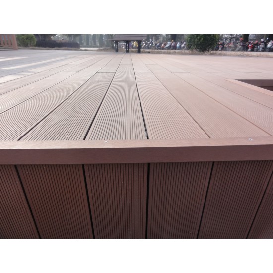Terasová doska G21 2,5 x 14 x 400 cm, Indický teak mat. WPC Terasová doska G21 2,5 x 14 x 400 cm, Indický teak mat. WPC