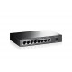 Switch TP-Link TL-SF1008P 8x LAN, 4xPoE, 57W, kov Switch TP-Link TL-SF1008P 8x LAN, 4xPoE, 57W, kov