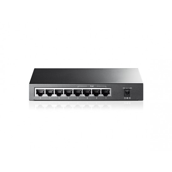 Switch TP-Link TL-SF1008P 8x LAN, 4xPoE, 57W, kov Switch TP-Link TL-SF1008P 8x LAN, 4xPoE, 57W, kov