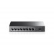 Switch TP-Link TL-SF1008P 8x LAN, 4xPoE, 57W, kov Switch TP-Link TL-SF1008P 8x LAN, 4xPoE, 57W, kov