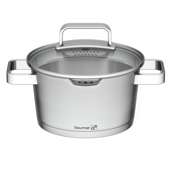 Sada riadu G21 Gourmet Magic s cedidlom, 9 dielov, nerez Sada riadu G21 Gourmet Magic s cedidlom, 9 dielov, nerez