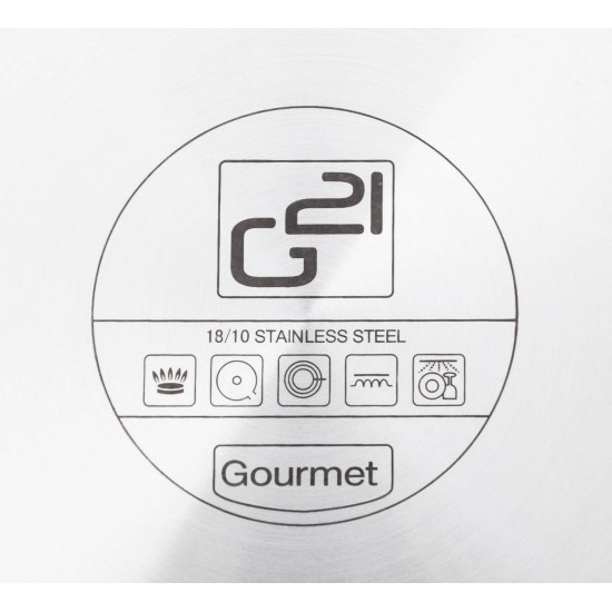 Sada riadu G21 Gourmet Magic s cedidlom, 9 dielov, nerez Sada riadu G21 Gourmet Magic s cedidlom, 9 dielov, nerez