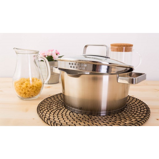Sada riadu G21 Gourmet Magic s cedidlom, 9 dielov, nerez Sada riadu G21 Gourmet Magic s cedidlom, 9 dielov, nerez