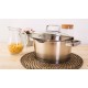 Sada riadu G21 Gourmet Magic s cedidlom, 9 dielov, nerez Sada riadu G21 Gourmet Magic s cedidlom, 9 dielov, nerez