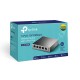Switch TP-Link TL-SF1005P 5x LAN, 4xPoE, 58W, kov Switch TP-Link TL-SF1005P 5x LAN, 4xPoE, 58W, kov