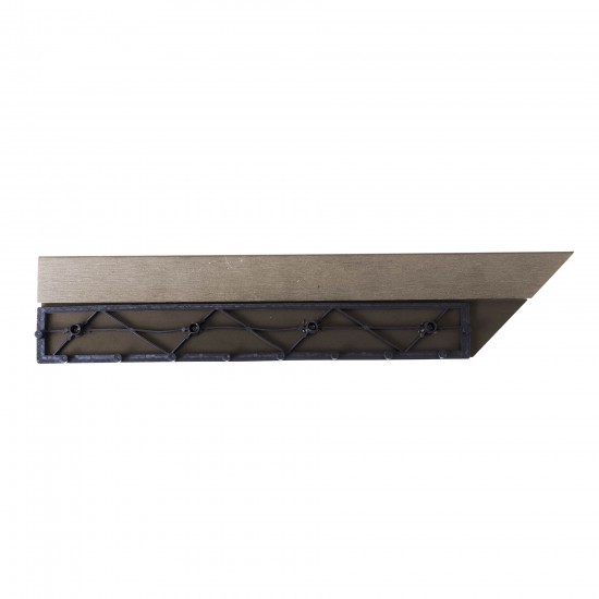 Prechodová lišta G21 Indický teak pro WPC dlaždice, 38,5 x 7,5 cm rohová (levá) Prechodová lišta G21 Indický teak pro WPC dlaždice, 38,5 x 7,5 cm rohová (levá)