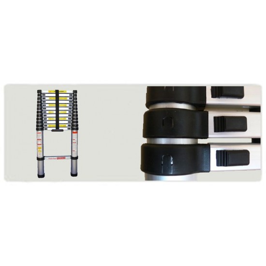 Teleskopický rebrík G21 GA-TZ12-3,8M štafle / rebrík Teleskopický rebrík G21 GA-TZ12-3,8M štafle / rebrík