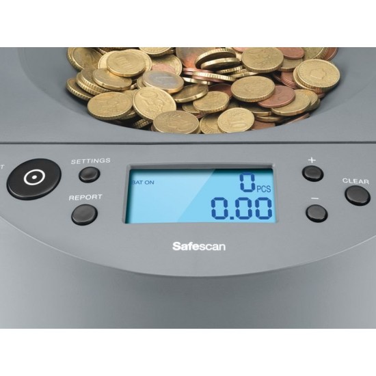 Triedička a počítačka mincí Safescan 1450 (EUR) Triedička a počítačka mincí Safescan 1450 (EUR)