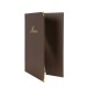 Jedálny lístok Securit CLASSIC RANGE A4, 4 strany, Brown