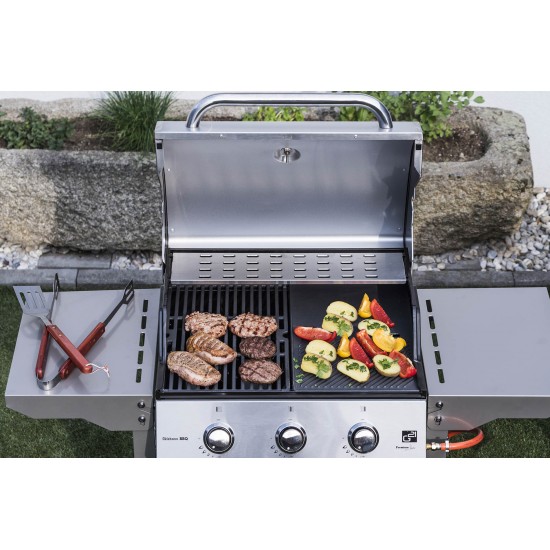 Plynový gril G21 Oklahoma BBQ Premium Line 3 horáky + zadarmo redukčný ventil Plynový gril G21 Oklahoma BBQ Premium Line 3 horáky + zadarmo redukčný ventil