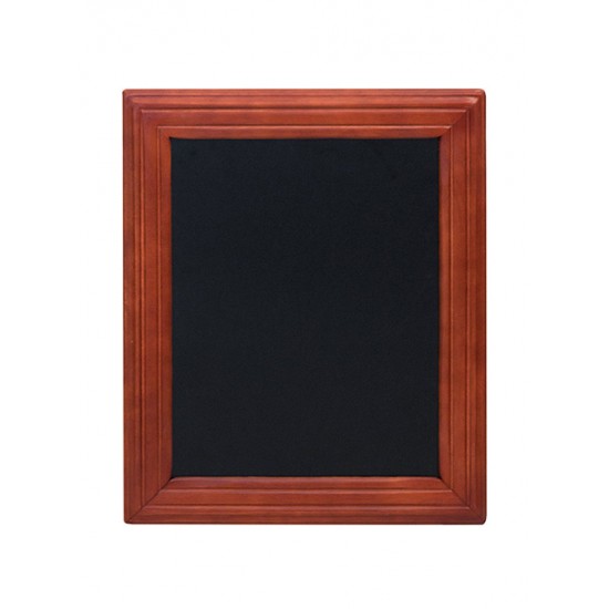 Tabule Securit UNIVERSAL nástěnná na popis křídou 30x40cm, Mahagony, lakovaná