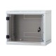Rack Triton 19 jednodílný 09U/500mm prosklené dveře, odnímatelné bočnice, šedý Rack Triton 19 jednodílný 09U/500mm prosklené dveře, odnímatelné bočnice, šedý