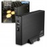 Externý box Axago USB3.0 - SATA 3.5" externí ALINE box