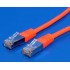 Patch kábel FTP Cat 6, 1m - červený