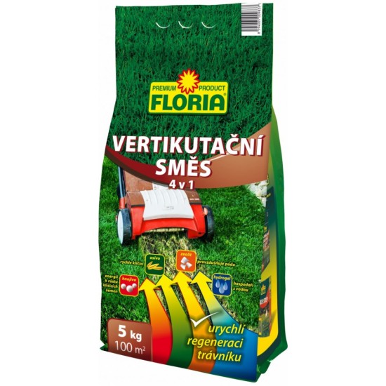 Substrát Agro FLORIA Vertikutačná zmes 5kg Substrát Agro FLORIA Vertikutačná zmes 5kg
