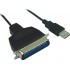 Redukcia (kabel) USB na paralelní port LPT (CEN36M)