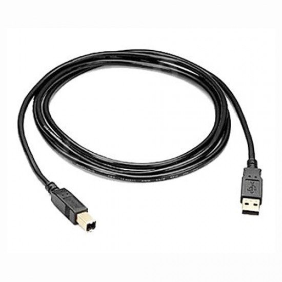 Kábel USB 2.0 A-B 2m, černý Kábel USB 2.0 A-B 2m, černý