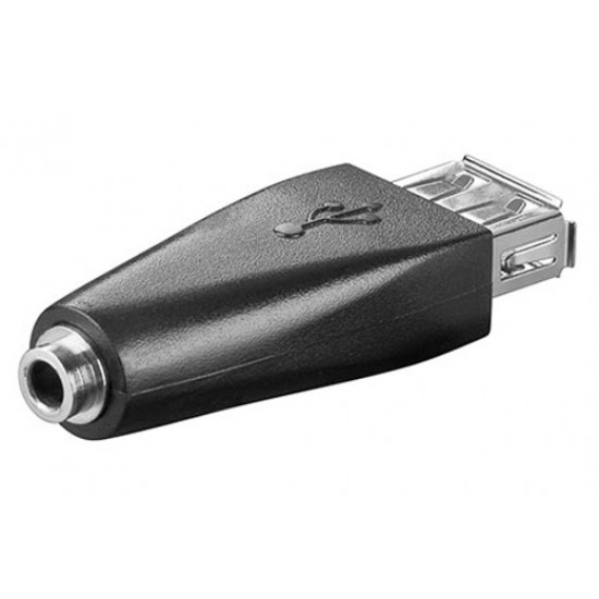 Redukcia USB A(F) -> jack 3,5(F)