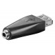 Redukcia USB A(F) -> jack 3,5(F) Redukcia USB A(F) -> jack 3,5(F)