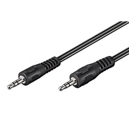 Kábel propojovací audio Jack 3,5(M) - Jack 3,5(M), 2,5m Kábel propojovací audio Jack 3,5(M) - Jack 3,5(M), 2,5m