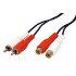 Kábel prodlužovací 2x cinch(M) - 2x cinch(F), 10m