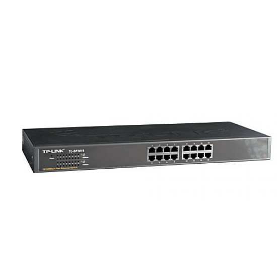 Switch TP-Link TL-SF1016 16x LAN, 19"rack Switch TP-Link TL-SF1016 16x LAN, 19"rack