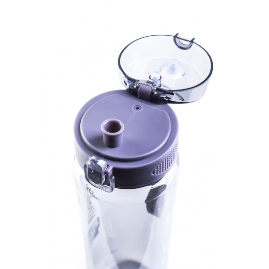 Fľaška G21 na pitie, 1000 ml, sivá Fľaška G21 na pitie, 1000 ml, sivá