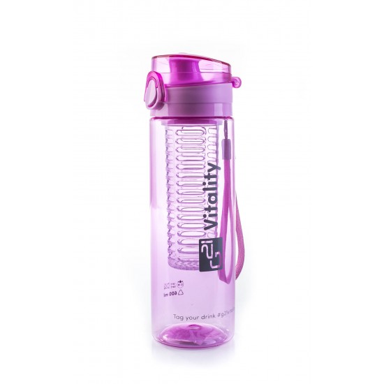 Fľaška G21 na smoothie/juice, 600 ml, fialová