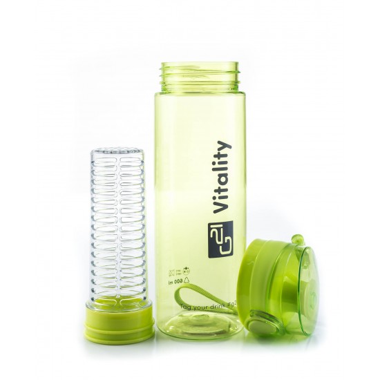 Fľaška G21 na smoothie/juice, 600 ml, zelená Fľaška G21 na smoothie/juice, 600 ml, zelená