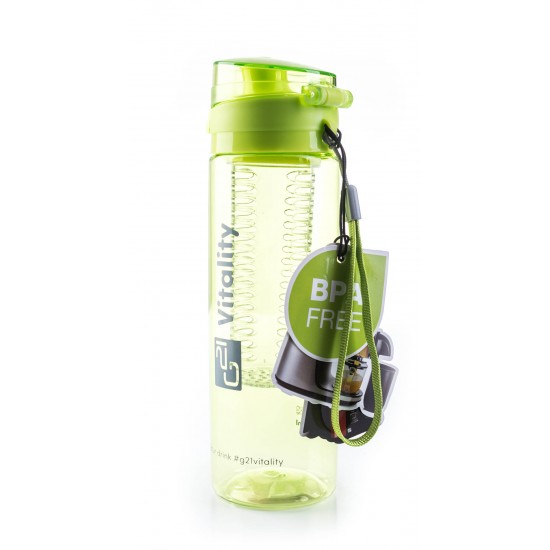 Fľaška G21 na smoothie/juice, 600 ml, zelená Fľaška G21 na smoothie/juice, 600 ml, zelená
