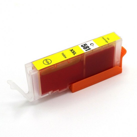 Atrament CLI-581XXL Y kompatibilný žltý pre Canon (12ml)