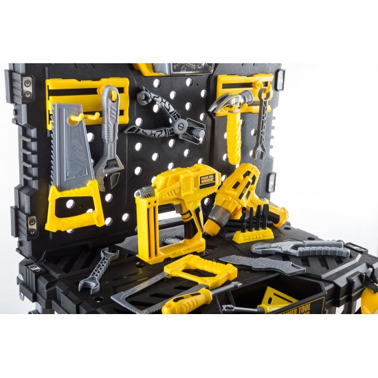 Hračka G21 Pracovný stôl s náradím DELUXE TOOLS