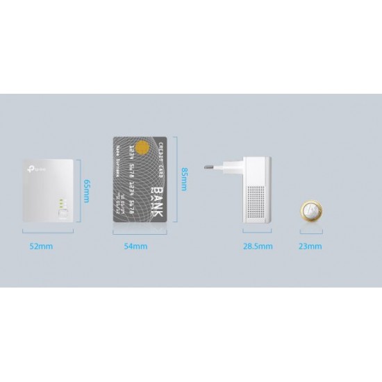 Powerline ethernet TP-Link TL-PA4010 KIT nano adaptér (500 Mbps)