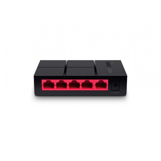 Switch TP-Link Mercusys MS105G 5x GLAN, plast Switch TP-Link Mercusys MS105G 5x GLAN, plast