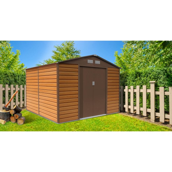 Záhradný domček G21 GAH 706 - 277 x 255 cm, hnedý Záhradný domček G21 GAH 706 - 277 x 255 cm, hnedý