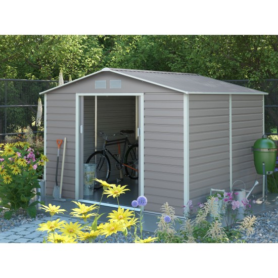 Záhradný domček G21 GAH 706 - 277 x 255 cm, šedý Záhradný domček G21 GAH 706 - 277 x 255 cm, šedý