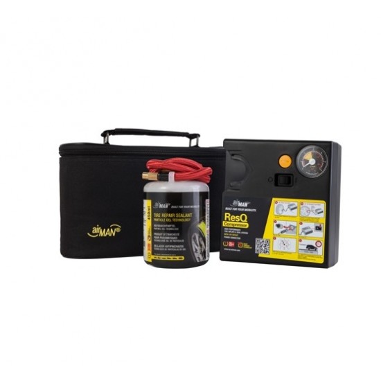 Kompresor airMAN ResQ Compressor (opravná sada pneumatík) 450 ml Kompresor airMAN ResQ Compressor (opravná sada pneumatík) 450 ml