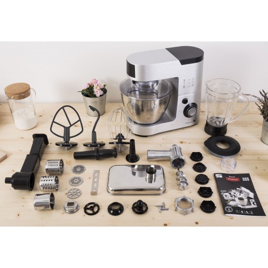 Kuchynský robot G21 Promesso Aluminium