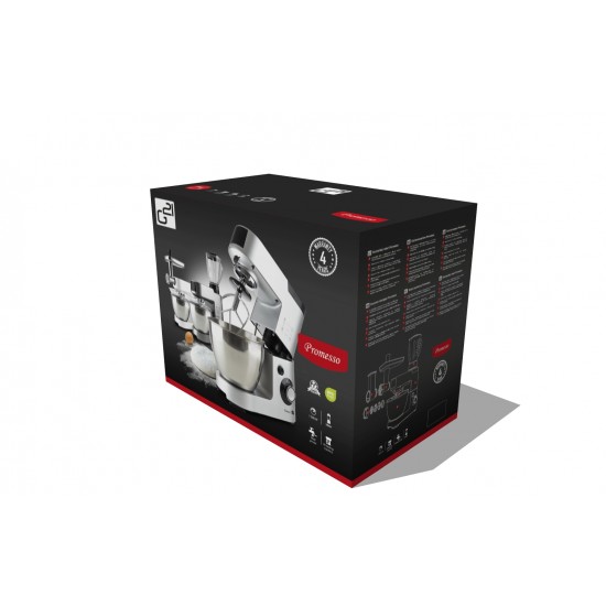 Kuchynský robot G21 Promesso Aluminium