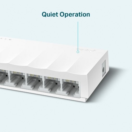 Switch TP-Link LS1008 8x LAN, plast Switch TP-Link LS1008 8x LAN, plast