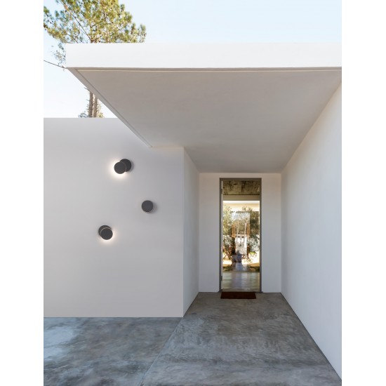 Svietidlo Nova Luce GRAVITY WALL GREY nástenné, IP 54, 12 W