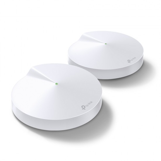 WiFi router TP-Link Deco M5 (2-Pack) 2x GLAN, 1x USB/ 400Mbps 2,4GHz/ 867Mbps 5GHz WiFi router TP-Link Deco M5 (2-Pack) 2x GLAN, 1x USB/ 400Mbps 2,4GHz/ 867Mbps 5GHz