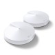 WiFi router TP-Link Deco M5 (2-Pack) 2x GLAN, 1x USB/ 400Mbps 2,4GHz/ 867Mbps 5GHz WiFi router TP-Link Deco M5 (2-Pack) 2x GLAN, 1x USB/ 400Mbps 2,4GHz/ 867Mbps 5GHz