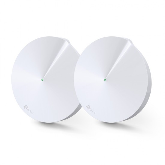 WiFi router TP-Link Deco M5 (2-Pack) 2x GLAN, 1x USB/ 400Mbps 2,4GHz/ 867Mbps 5GHz