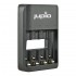 Nabíjačka Jupio USB 4-slots Battery Charger LED pre 1 až 4ks AA/ AAA batérií
