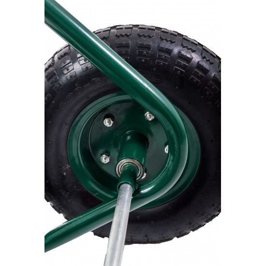Rudla G21 Profi, 280 kg, nafukovacie kolesá zelená Rudla G21 Profi, 280 kg, nafukovacie kolesá zelená