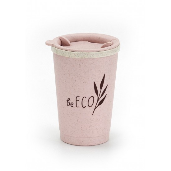 Eko téglik G21 beECO Espresso 280 ml, ružový